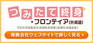 つみたて終身・フロンティア（外貨建）